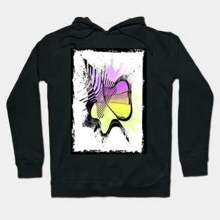 Colorful art splash Hoodie